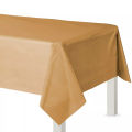 GOLDEN COLOR TABLE COVER ( 54 INCH X 72 INCH ). 