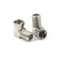 5PCS 90 Degree F Male Female Connector Adapter Coaxial Cable RG6 RG59 Cuilei. 