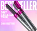 Hot Air Hair dryer Styler 5 in 1 Automatic Hair Curler Professional Hair Straightener Multifunctional Hair Styler Hair Dryer. 