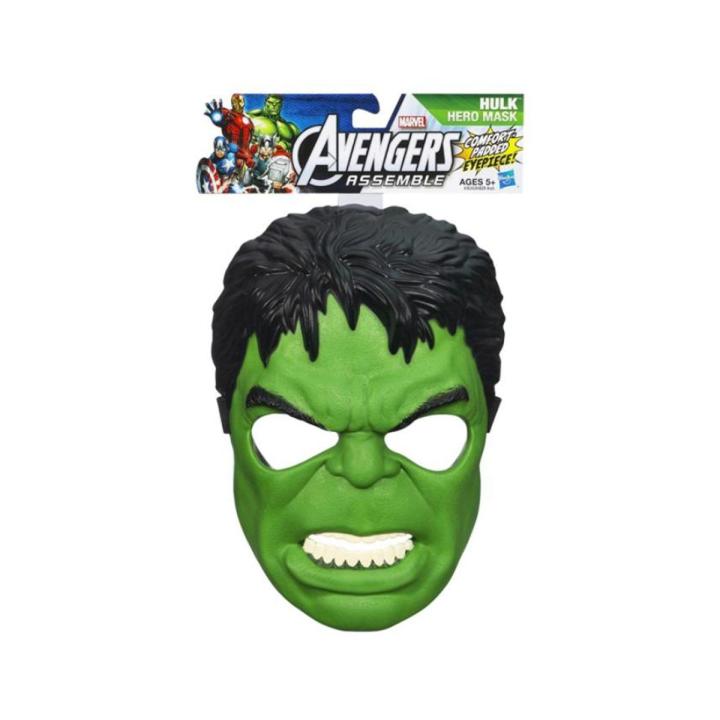 3D Plastic Mask For Kids - Hulk