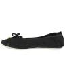Maya Traders Black Canvas Slip On Rubber Dye Toms For Women - K42MT. 