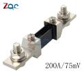 External Shunt FL-2 200A 100A 50A 30A 20A 10A / 75mV Current Meter Shunt Resistor for Ammeter Voltmeter Wattmeter Multi-meter. 