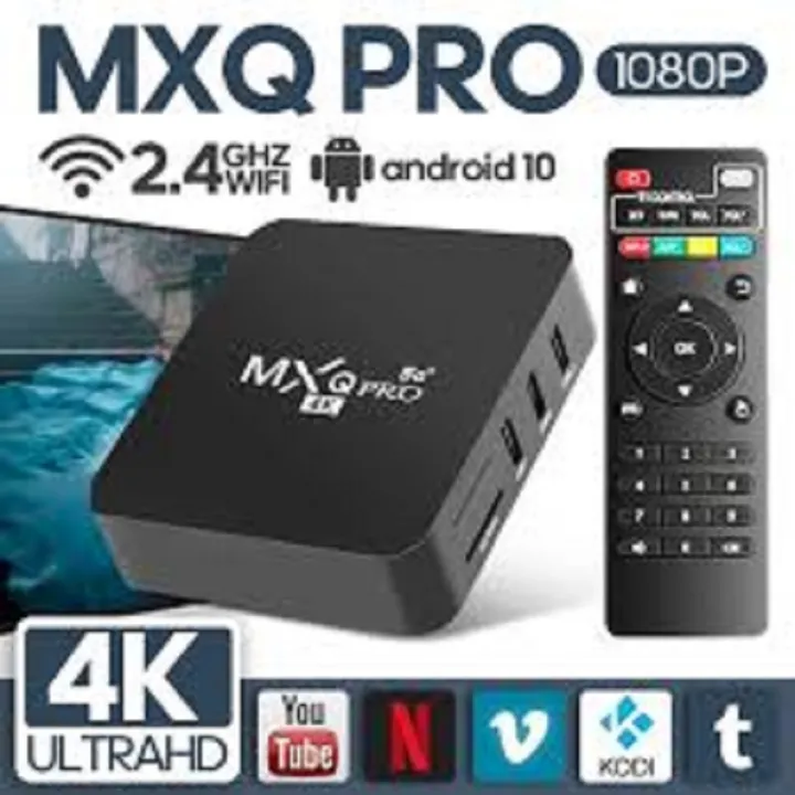 MSQ Plus 5G - 8k Smart Tv Box 8GB 128GB Arm Quad Core Android 15