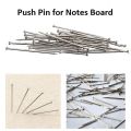 Needle Pin Push Pin for Office Notes Board Pin Box Thumb Tacks Notes Board Pin for Notes Board Office 150Pin Box Push Pins Office Pins Paper Pins Stainless Steel Pin Decoration Pin Stationery Pin Clips. 