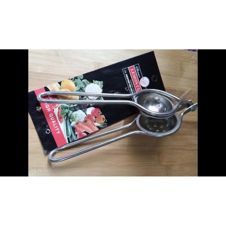 Stainless Steel Lemon Squeezer - Lemon press - Top Quality Lemon juicer - Ginger press - Garlic Press - Manual Lemon Juice Extractor