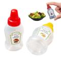 Mini Condiment Squeeze Bottles Sauce Containers For Lunch Box Portable Salad Dressing Squeeze Bottle, Travel Squeeze Bottle, Food Safety. 
