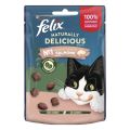 Felix Naturally Delicious Adult Cat Treats With Salmon - 50g. 