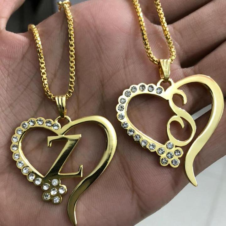 ALPHABET NECKLACE, A TO Z LOCKET PERSONALIZED/CUSTOMIZED-(PERFECT GIFT TO SEND YOUR WIFE , FIANCE, HUSBAND, FATHER , OR ANY ONE)