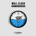 Customized Wall Clock with your Picture, Logo or Name | Wall Clock Print for Shop | Wall Clock Print with Custom Design | Craftale. 