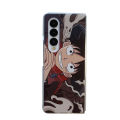 One Piece Luffy Zoro for Samsung zflip3/4 Phone case zfold2/3/4 Frosted Hard Case Protective Cover. 