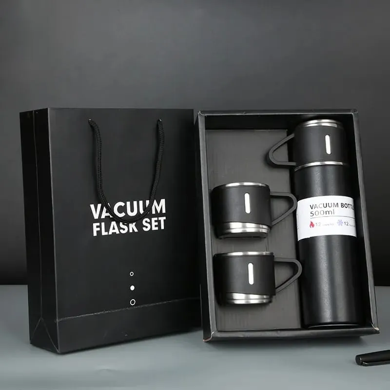 500ML Water Bottle Metal Vacuum Cup Stainless