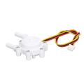 Water Flow Meter Sensor, DC 3.5-24V Flowmeter Switch Waterproof for Heater. 