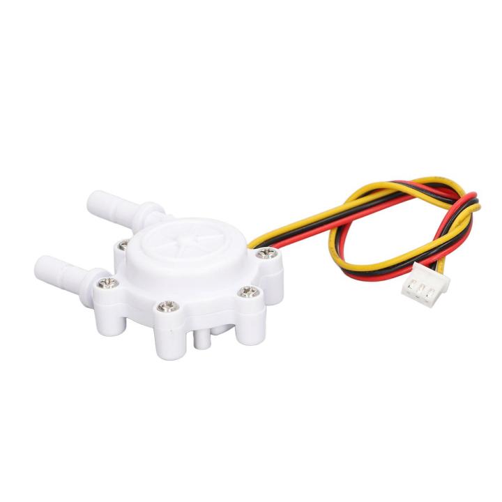 Water Flow Meter Sensor, DC 3.5-24V Flowmeter Switch Waterproof for Heater
