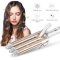 Professional Hair Tools Curling Iron Ceramic Triple Barrel Hair Styler Hair Waver Styling Tools Hair Curlers Electric Curling. 