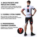 X-Tiger Cycling Sets Bike uniform Summer Cycling Jersey Set Road Bicycle Jerseys MTB Bicycle Wear Breathable Cycling Clothing. 