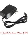 5V Charger For Tp Link Routers, Games, Dc Mini PIN Fans & Dc Lights. 