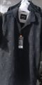 Classic Black 100% Premium Quality Cotton Half Sleeve Shirt for Men's and Boy's. 
