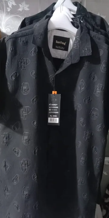 Classic%20Black%20100%25%20Premium%20Quality%20Cotton%20Half%20Sleeve%20Shirt%20for%20Men's%20and%20Boy's%20-%20Image%203