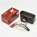 New folding high definition fashionable from Bai Lao Shi optical glass ribbon box for elderly presbyopia glasses. 
