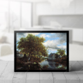 Digital Painting Wall Art with Frame 12" x 9". 