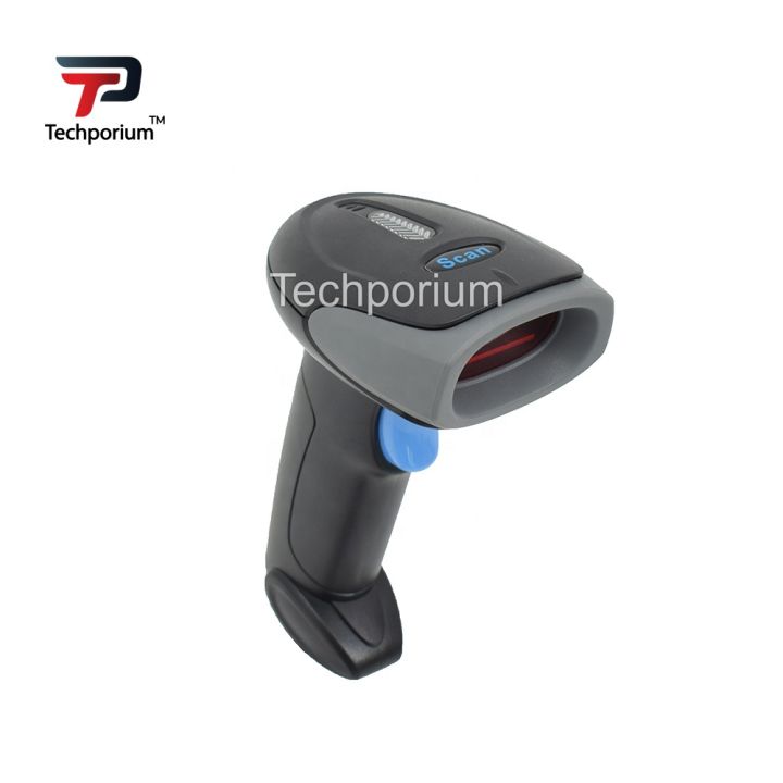 Speed-X 8600 2D Wired CMOS Handheld Barcode Scanner with Stand | Fast ...