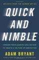 Liberty Books | Quick And Nimble : Lessons From Leading Ceos On How To Create A Culture Of Innovation by Bryan Burns (100% Original). 