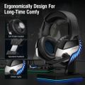 Stereo Gaming Headset Noise Cancelling Wired Earphone Gaming Microphone Headphone for PS4, Xbox One, Nintendo Switch, PC, Mac, Laptop. 