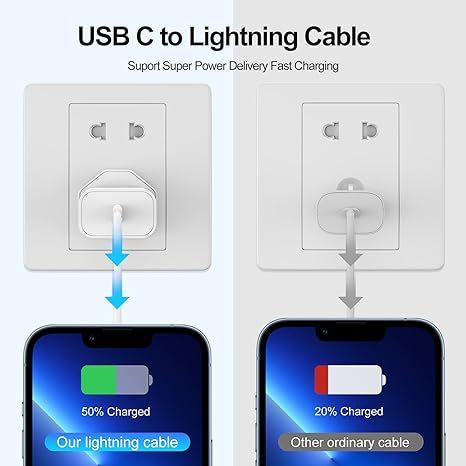 Iphone%20Cable%20Usb%20C%20to%20Lightening%208-Pin%20Connector%20PD%20Cable%20%20Compatible%20With%20Iphones,%20Ipads%20and%20iphone%20smart%20watches%20-%20Image%202