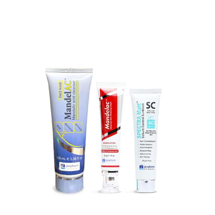 ANTI ACNE & SKIN BRIGHTENING BUNDLE JENPHARM