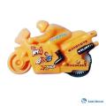 (Pack of 4) Toy Bike for Kids, Pull Back Plastic Racing Motor Bike Vehicles, Kids Motor Cycle Toy. 