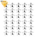 Women Hair Clip Shiny Star Hair Clips 60pcs Silver Mini Non-slip Accessories for Women's Hairstyles Perfect for Bangs Side Hair Decoration. 
