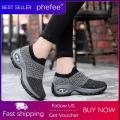 Women Causal Shoes Lady Outdoor Sport Shoes 2019 New Sneaker No Shoelaces Air Cushion Rocking Shoes. 