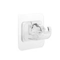 Self-Adhesive Curtain Rod Bracket Hooks - 10 pcs pack - No-Drill Wall Mount, Easy Install, Heavy Duty,. 