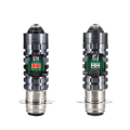 Motorcycle 4 colour headlight Led bulb wd motorway light functions ( fit in all cd70cc nd cg125 bikes ). 