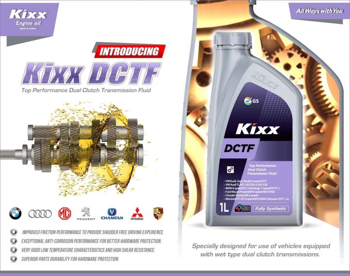 Kixx DCTF Fully Synthetic 1ltr