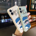 JIUMOO For Huawei Nova 5i Case Thin Side Edge Square New Design Phone Cases Plating Pattern Fashion Funny Dude Casing Full Back Cover Camera Protection Shockproof Softcase. 