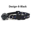 Adjustable Pet Cat Dog Neck Colar With Big Bell 01 cm Width Nylon Colar for Puppy Small Dogs Cats  PS232 PS-CO. 