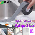 3.2M PVC Self-Adhesive 38mm Tape for Sealing Kitchen Sink Stove and Toilet Bathroom Shower / Bathtub, Counter and Basin, Seal Top and Edges for Water Proofing. 