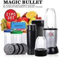 Magic Bullet 21 in 1 Mixer Blender Juicer 21 Pieces Kitchen Food Processor. 