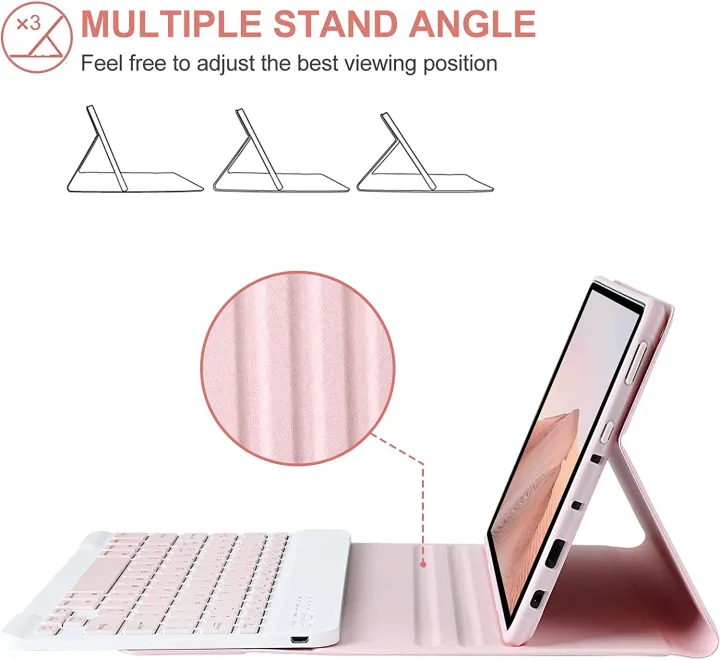 Fire%20HD%2010/HD%2010%20Plus%20Tablet%202021%20(11th%20Generation)%2010.1%20inch,%20Slim%20Folding%20Stand%20Cover%20with%20Wireless%20Bluetooth%20Keyboard,%20Fire%20Tablet%20Keyboard%20Case%20Pink%20-%20Image%205