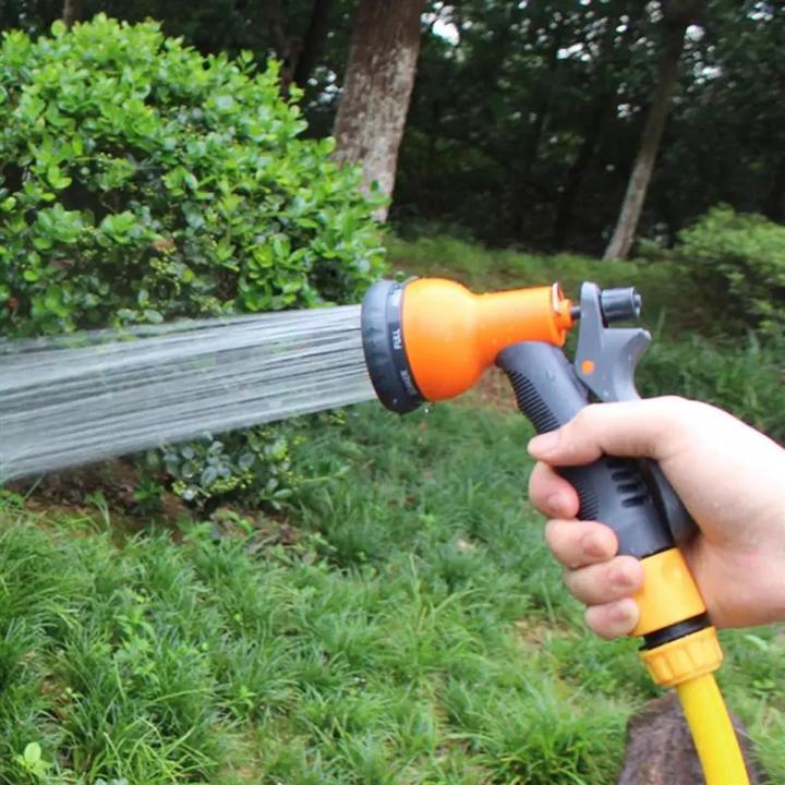 1pcs Garden Watering Water Hose Hose Gardening Nozzle Shower Home High Pressure Car Wash Water Grab