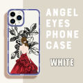 DEL for iPhone 11 Pro Max Back Cover Beautiful Girl Party Dress Phone Case Soft Rubber Camera Protection Design Mobile Cover. 