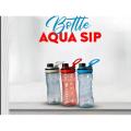 Gym bottle (Aqua Sip) Water Bottle Twist and sip Cap water bottles for Sports , Home , School , picnic and on the go. 