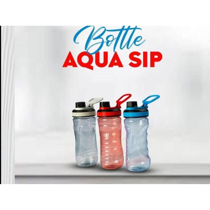 Gym bottle (Aqua Sip) Water Bottle Twist and sip Cap water bottles for Sports , Home , School , picnic and on the go
