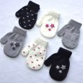 Winter Baby Knitted Gloves Mitten Gloves Infant For Boy Girls. 