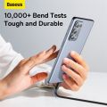 Baseus Supervooc PD65W USB To Type C Cable,  6.5A Fast Charging Smart Phone Data Cable. 