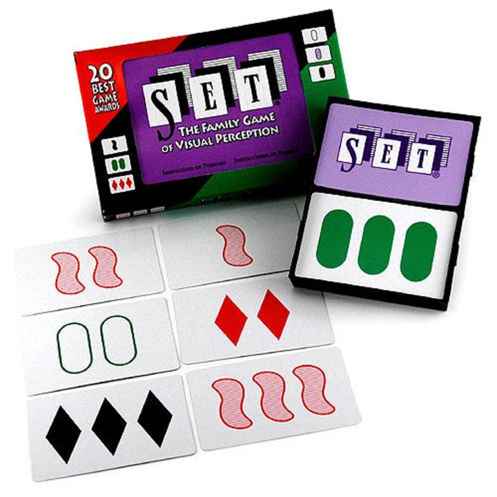 SET Family Game of Visual Perception