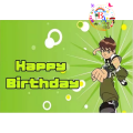 Ben 10 Fancy Backdrop Ben 10 Theme Fancy Panaflex Ben 10 Birthday Party Banner Code 1. 