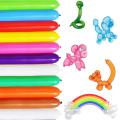 LONG BALLOONS PACK OF 100 TWISTING BALLOON IN MULTI COLORS. 
