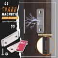 1 Pair / 2 Pair New Invisible Magnetic Door Catch Ultra-Thin Cabinet Magnets Drawer Magnet Catch for Sliding Door Closer Kitchen Cabinet Closer To Protect The Wall Self Adhesive Magnetic Door Stopper. 